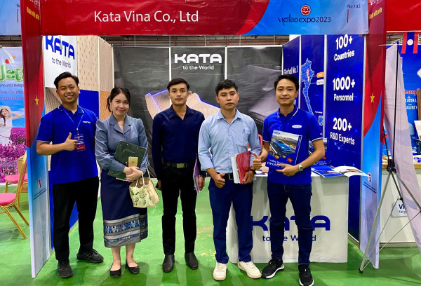 KATAVINA Participated in VietLao Expo 2023