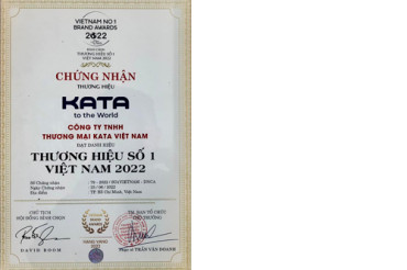 Vietnam No. 1 Brand Award 2022 - Kata