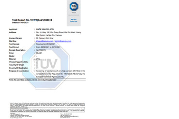 TUV Certificate
