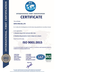 IAF Certificate