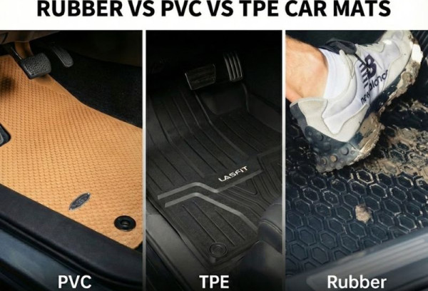 TPE vs Rubber vs PVC Floor Mats: Which Material Is Actually Best?