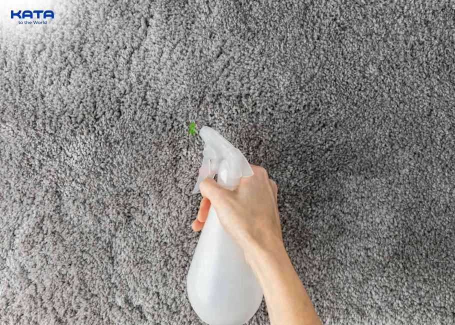 use dish soap to remove slime stains