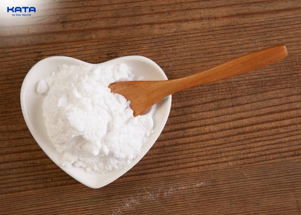 sprinkle baking soda over the cleaned area