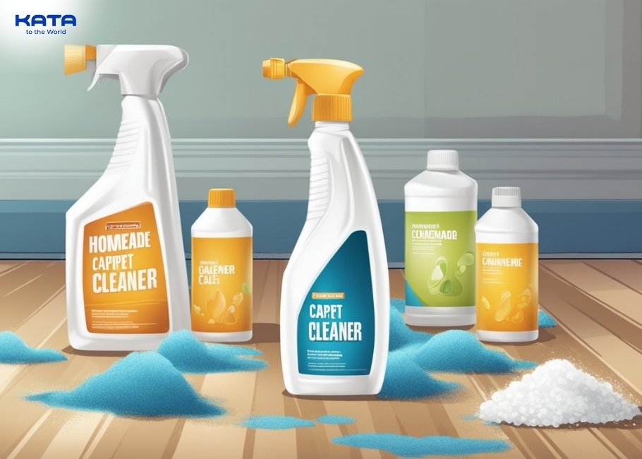 make your own carpet cleaner to clean your carpets