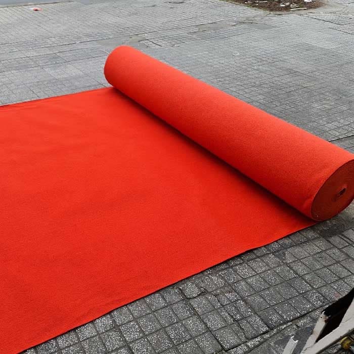 Red Color Carpet