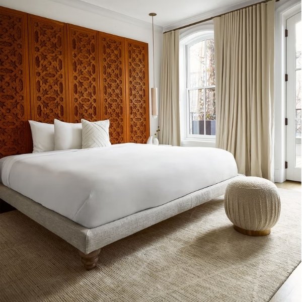 Minimum carpet size for California King bed