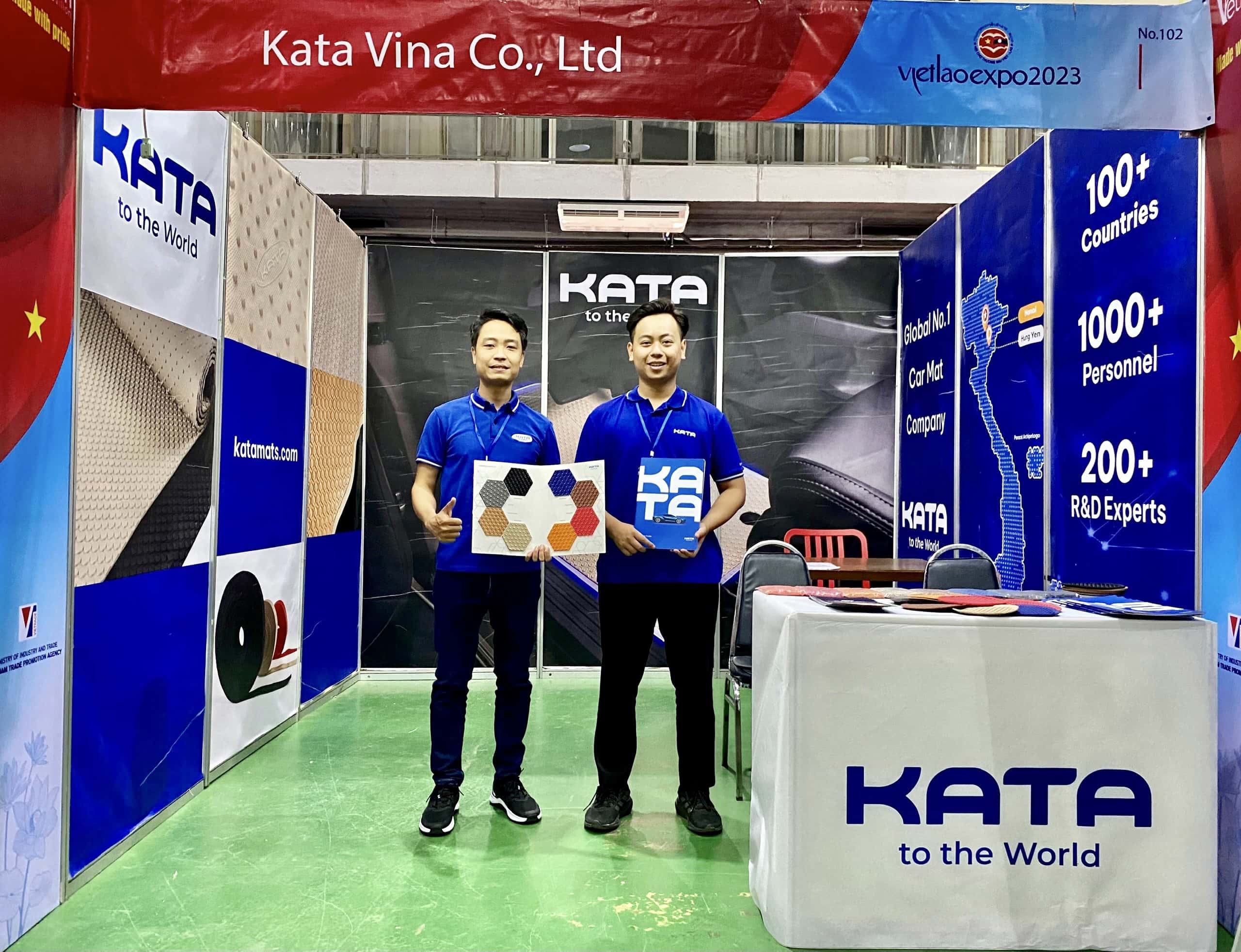 KATAVINA booth in Vietnam-Laos Trade Fair (VIETLAOEXPO 2023)