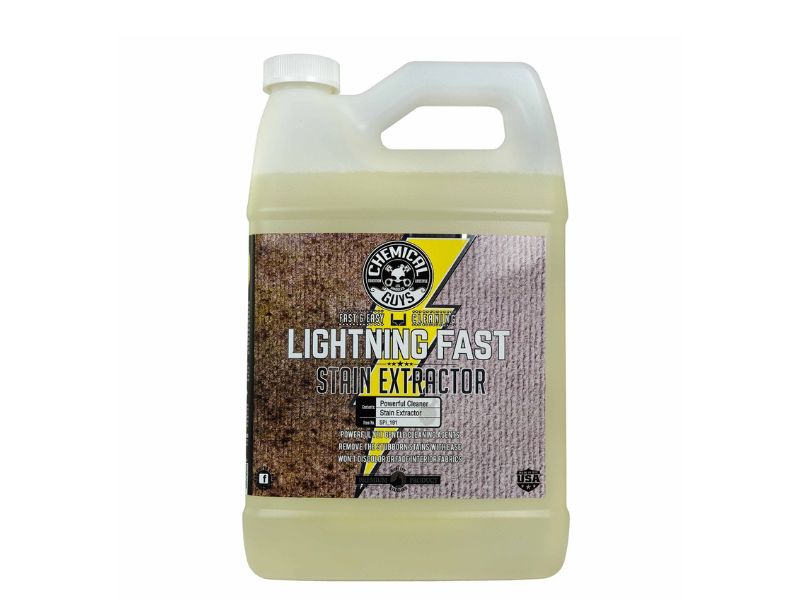 Best Carpet Floor Mat Cleaner for Deep Stains : Chemical Guys Lightning Fast 