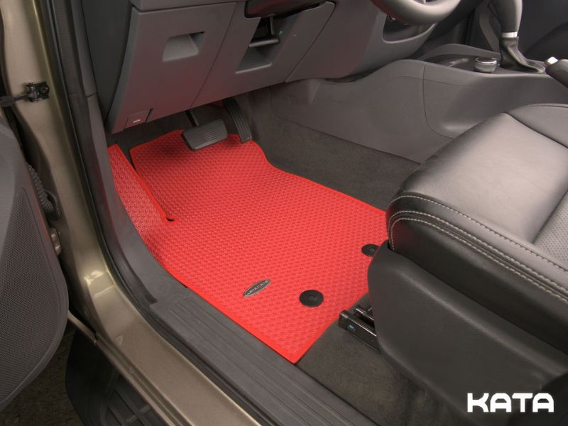 Premium car floor mat made from safe, high-grade virgin PVC material.