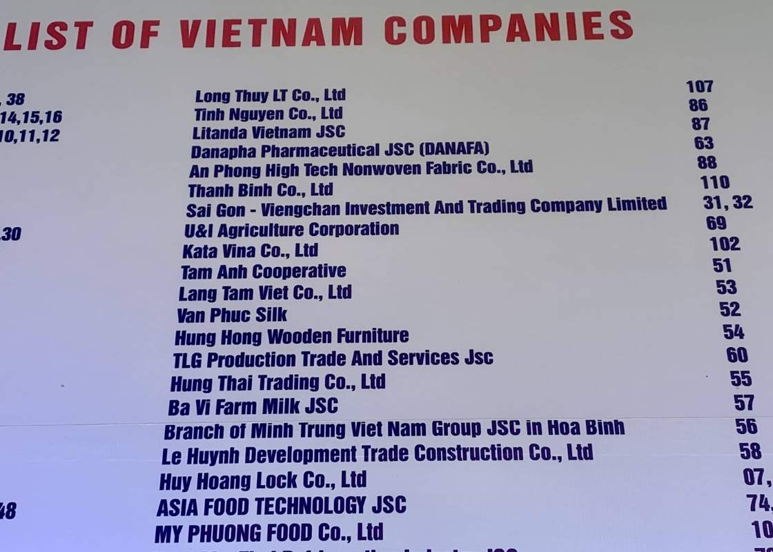 ome in the list of Vietnam Enterprises
